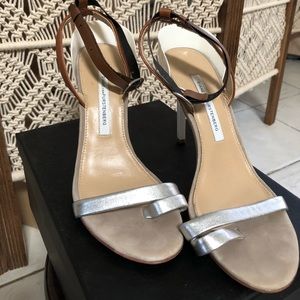 Diane von Furstenberg Mod Heel Sandals